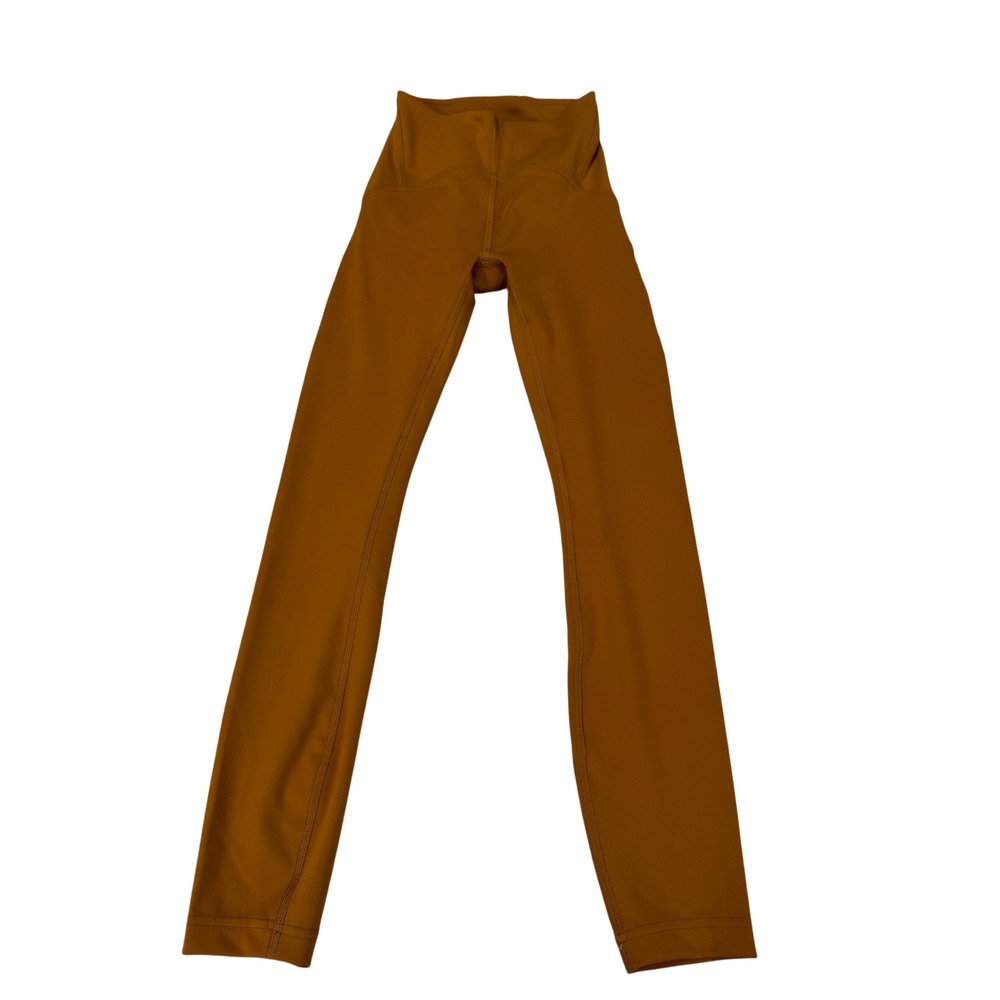 Lululemon Instill High-Rise Tight 25 Copper Brown Yoga Leggings‎ Size 0 W5DJTS